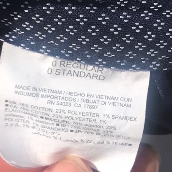 3/$25🍾🍾Old Navy Harper Dobby Navy/White Print Pants - Picture 9 of 12